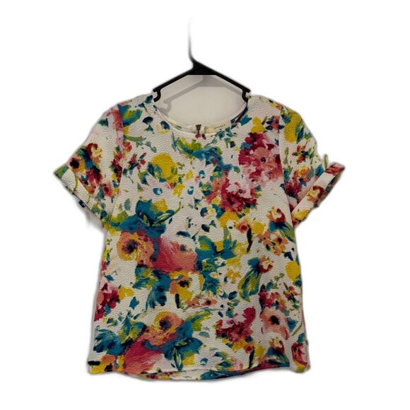 Everly Floral Top – Size M - Picture 1 of 5